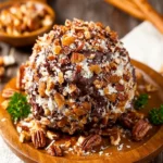 German Chocolate Cheese Ball First Image