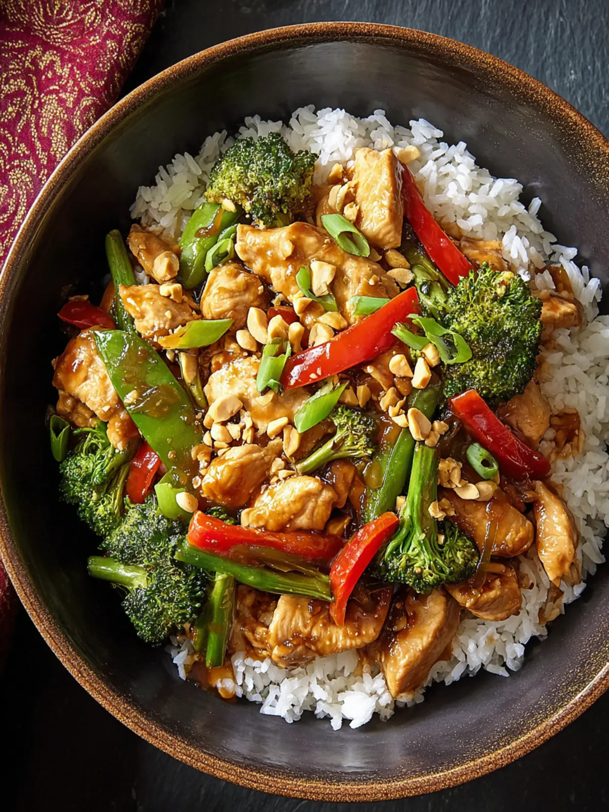 Irresistible Peanut Chicken Stir Fry Recipe to Savor First Image