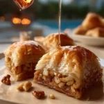 Apple Pie Baklava with Maple Syrup First Image