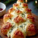 Cheesy Christmas Tree Bread for a Festive Family Feast First Image