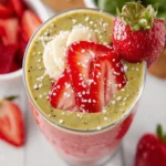 Strawberry Spinach Smoothie First Image