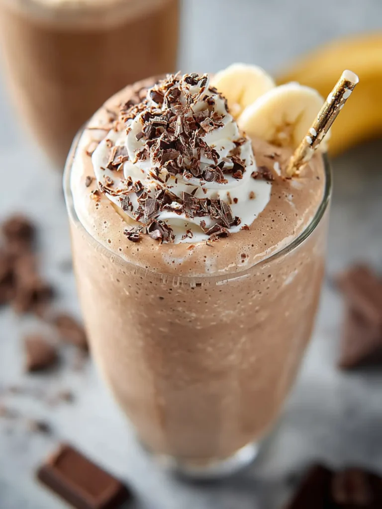 Chocolate Protein Shake First Image