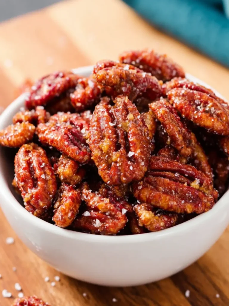 Air Fryer Candied Pecans First Image