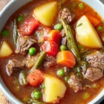 Old-Fashioned Vegetable Beef Soup First Image