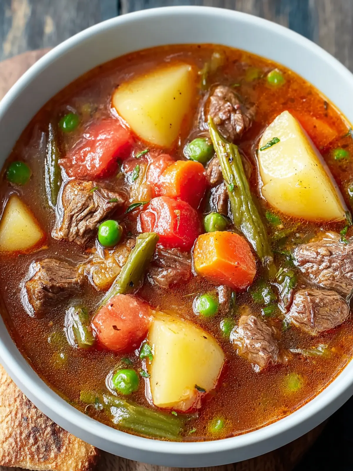 Old-Fashioned Vegetable Beef Soup First Image