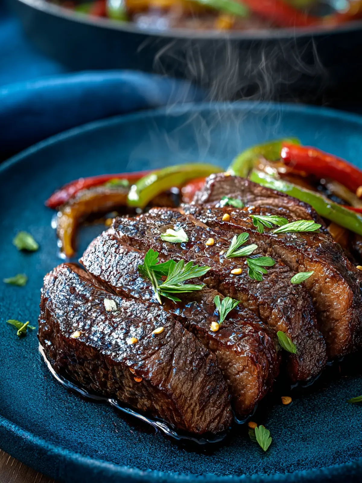 Marinated Mouth Watering Steak First Image