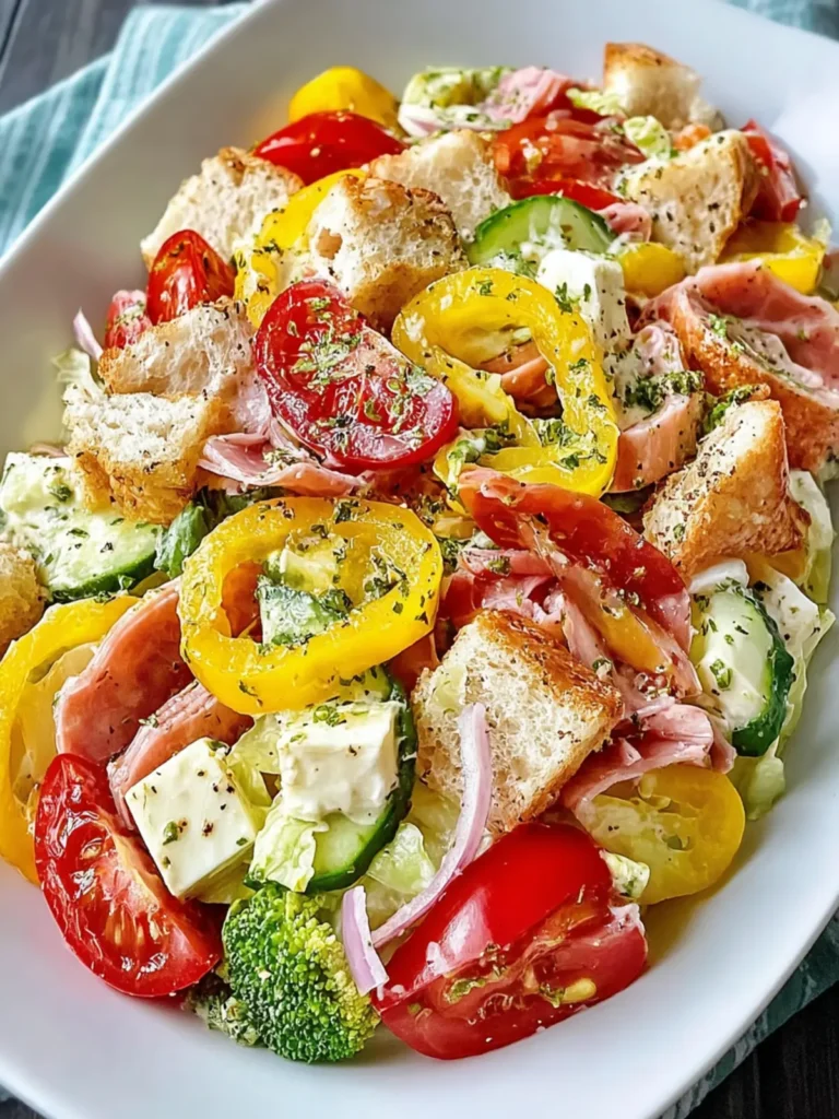 Italian Sub Salad First Image