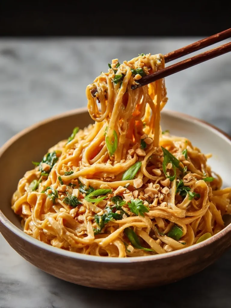 5-Minute Peanut Noodles: Creamy, Savory & Ready Before You Know It First Image