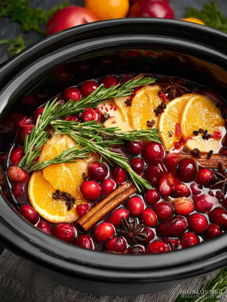 Slow Cooker Christmas Potpourri First Image