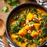 Peanut & Kale Butternut Squash Curry First Image