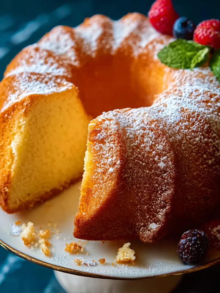 Irresistible Buttermilk Pound Cake Recipe for Comfort Food Lovers First Image