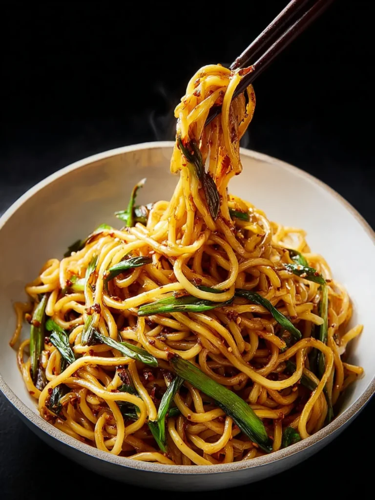 Scallion Oil Noodles (The Simplest, Tastiest Chinese Noodle Dish Ever First Image