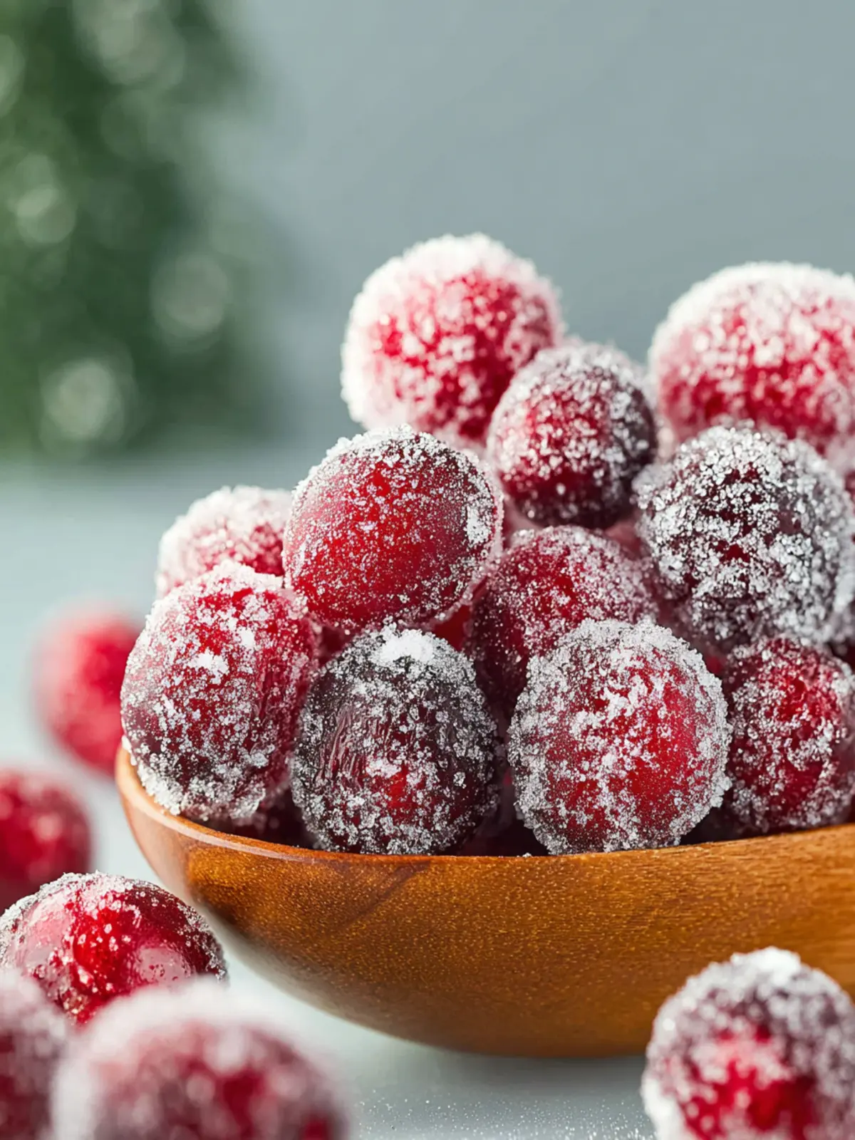3-Ingredient Sugared Cranberries First Image