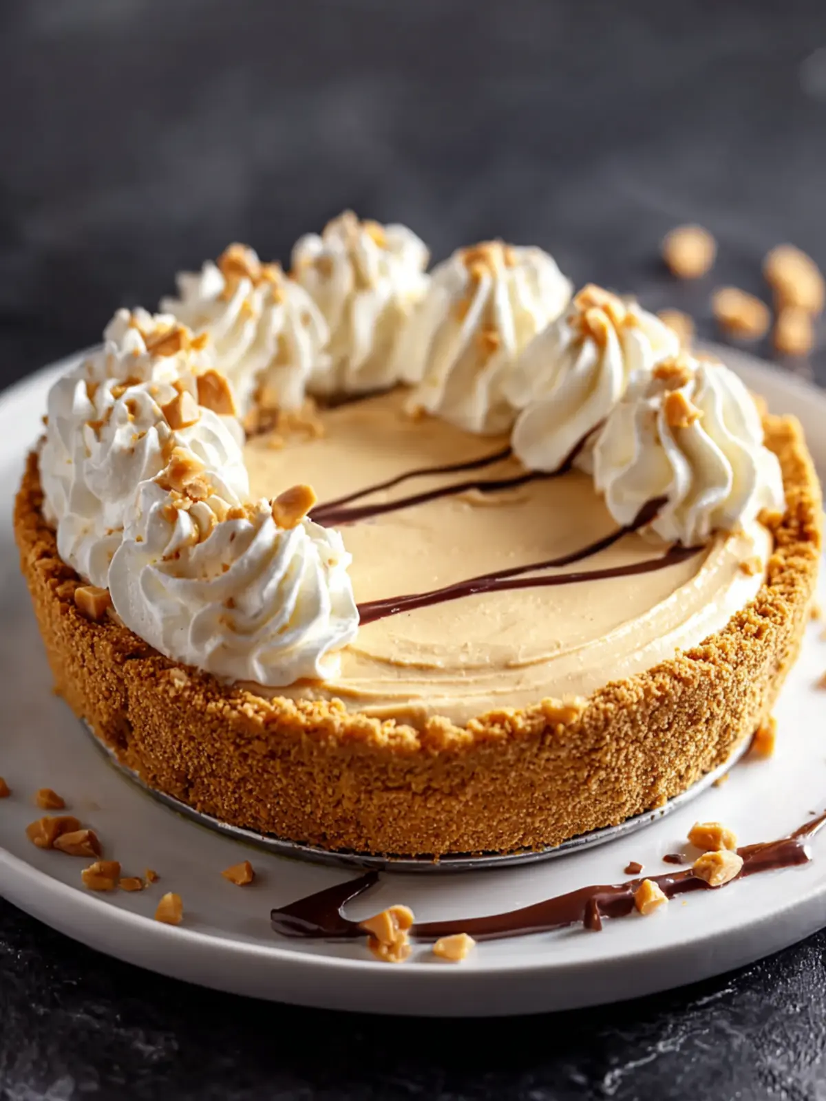 Peanut Butter Pie Recipe First Image