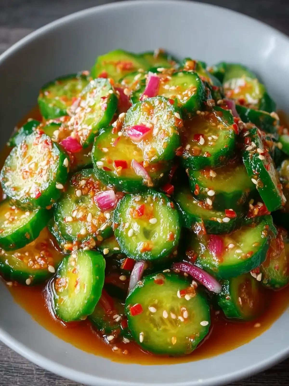 Asian Cucumber Salad Recipe: Fresh, Crispy, and Ready in 10 Minutes First Image