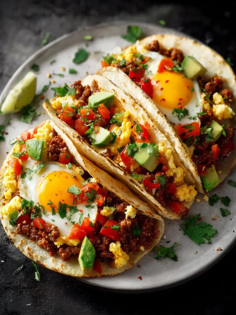 Hearty Mexican-Style Breakfast Tacos First Image