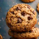 Brown Butter Oatmeal Chocolate Chip Cookies First Image