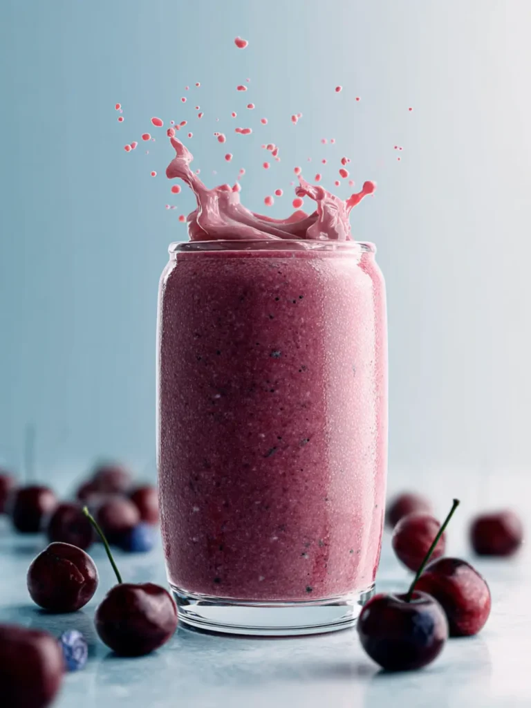 Cherry Smoothie Recipe First Image
