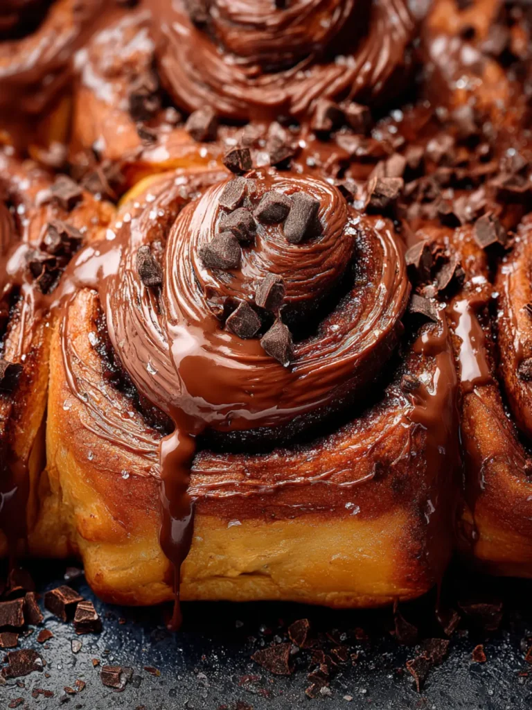 Chocolate Cinnamon Rolls First Image