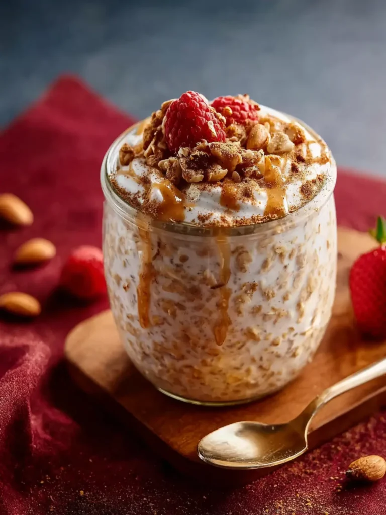 Cinnamon Roll Overnight Oats First Image