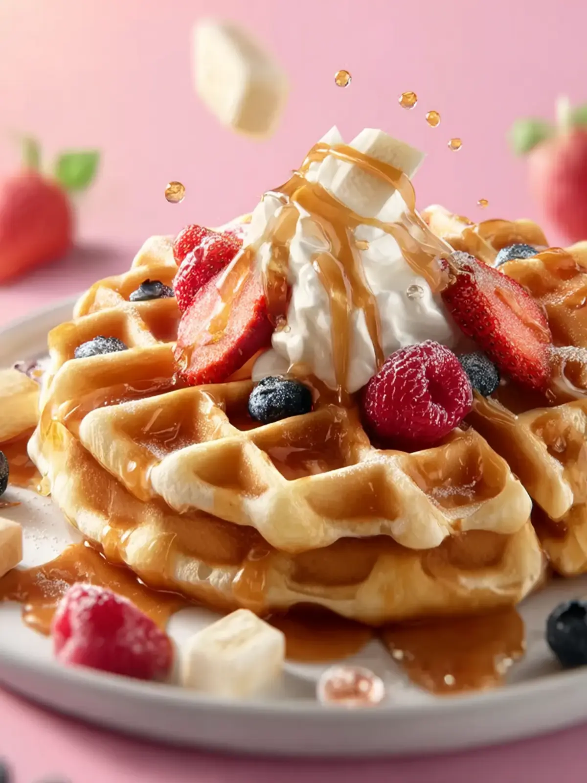 Cozy Protein Waffles First Image