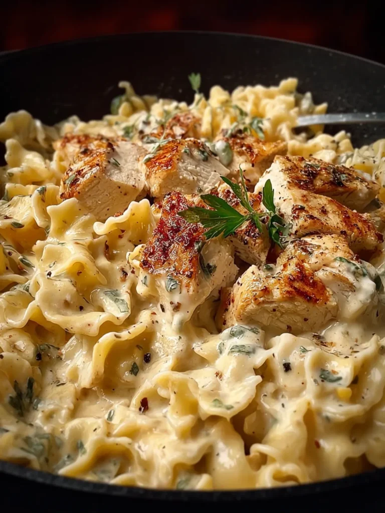 Creamy Chicken Garlic Parmesan Pasta First Image