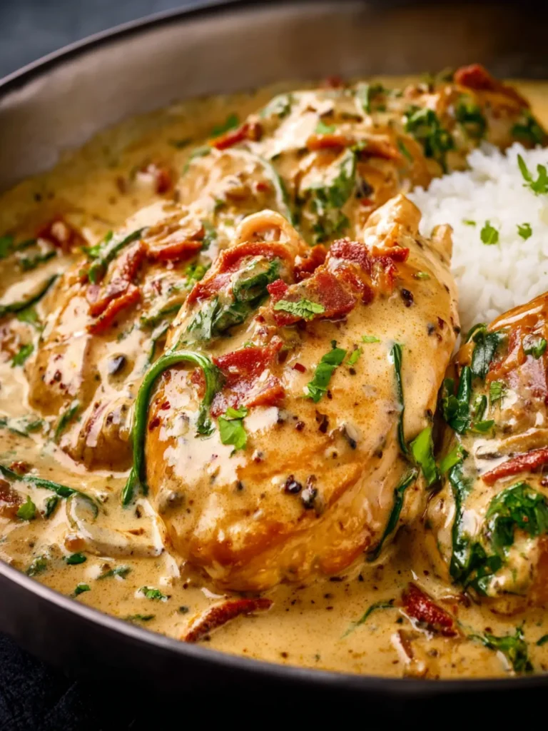 Creamy Tuscan Chicken First Image