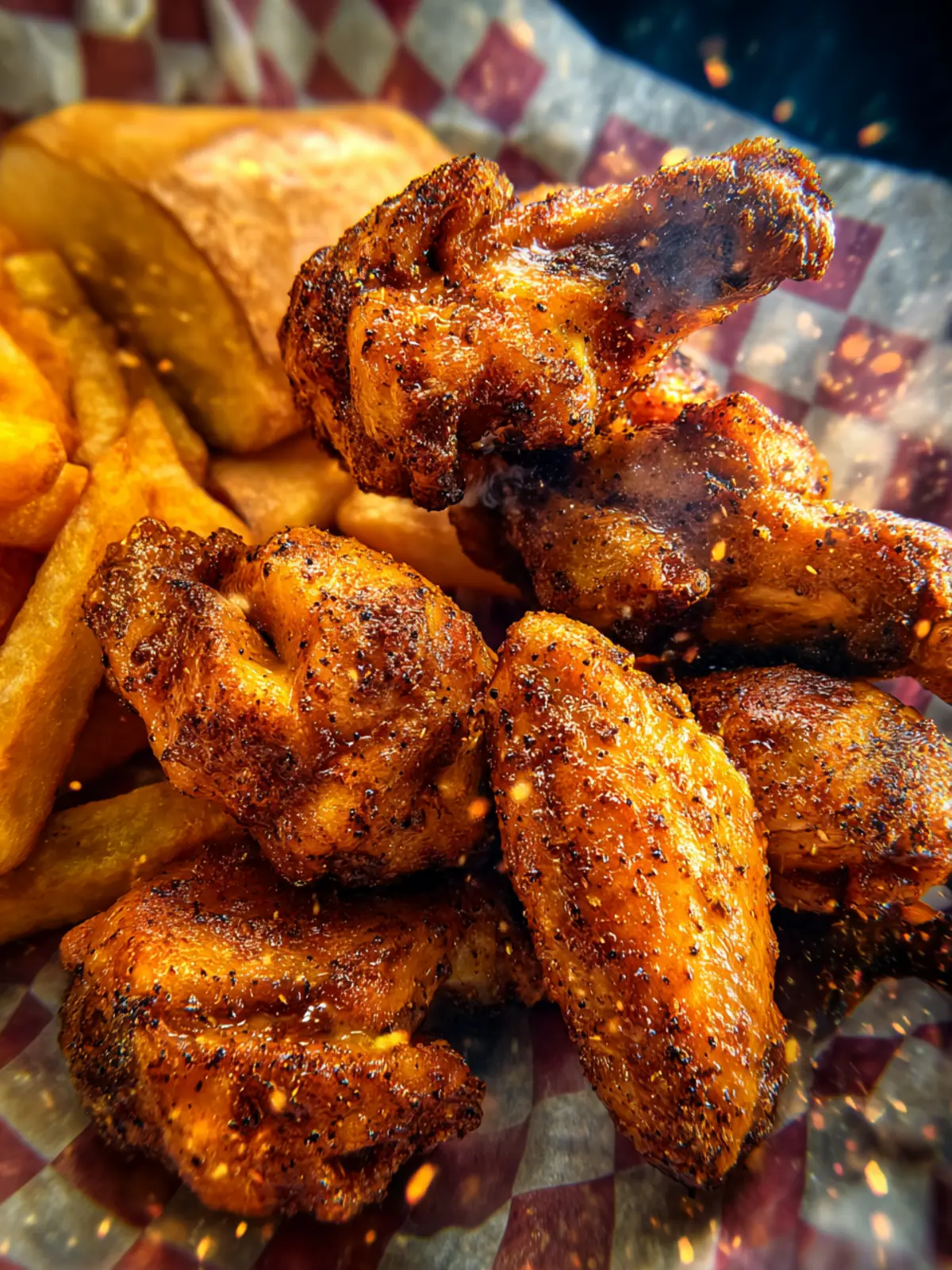 Dry Rub Chicken Wings First Image