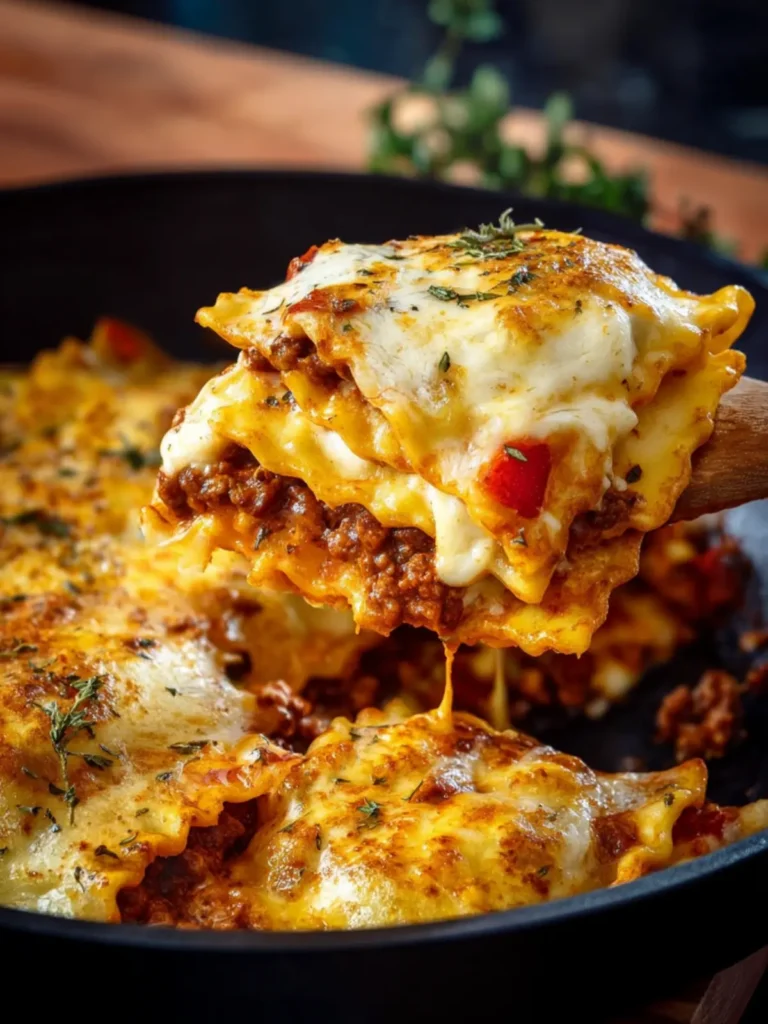 Easy Ravioli Lasagna Recipe (Stovetop Recipe) First Image