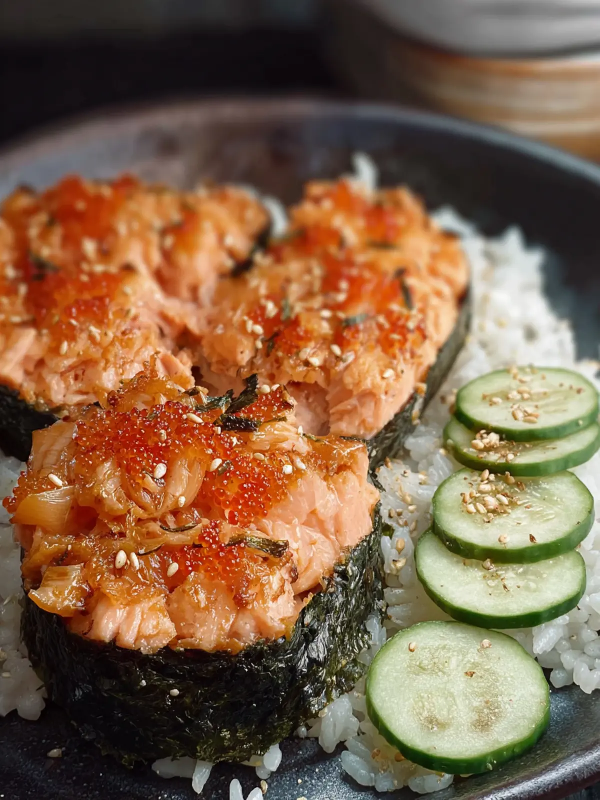 Easy Salmon Sushi Bake (Dinner-Style) First Image