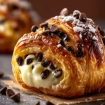 Indulgent Chocolate Chip Custard Brioches First Image