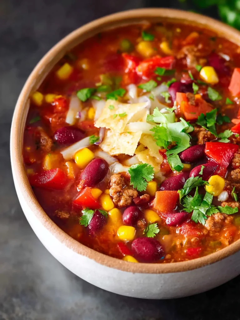 Instant Pot Taco Soup First Image