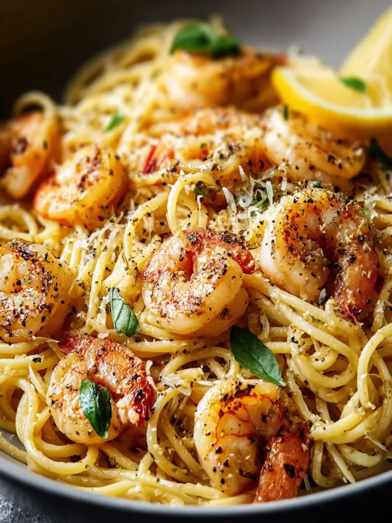 Irresistible Lemon Garlic Shrimp Pasta Recipe in 30 Minutes First Image