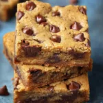 Perfect Chocolate Chip Cookie Bars First Image