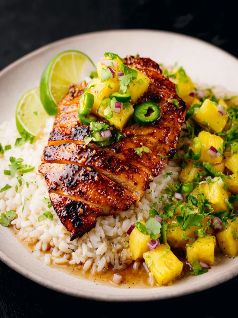 Pineapple Chicken And Rice First Image
