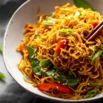 Quick Homemade Vegetable Lo Mein (Vegan Option) First Image