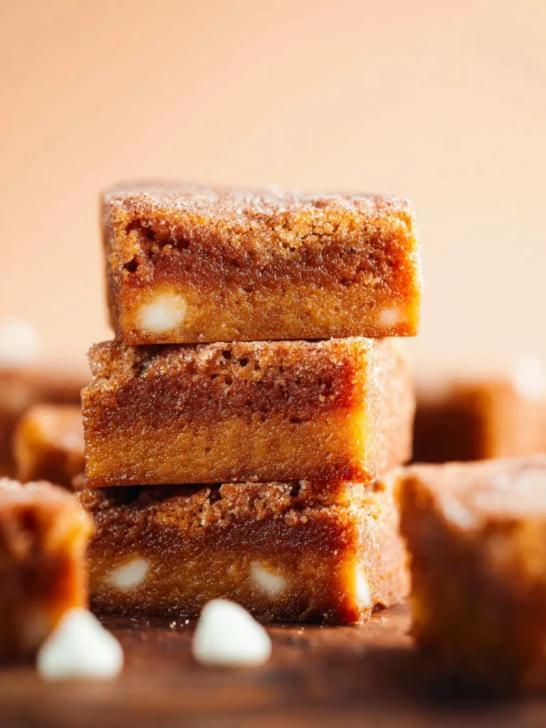 Snickerdoodle Blondies First Image