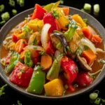 Sweet and Sour Vegetables First Image