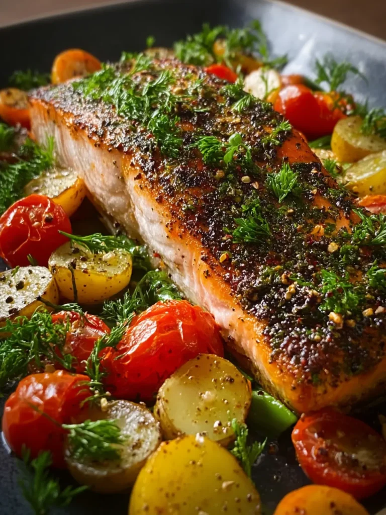 Za’atar Garlic Salmon First Image