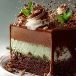 Mint Chocolate Mousse Cake First Image