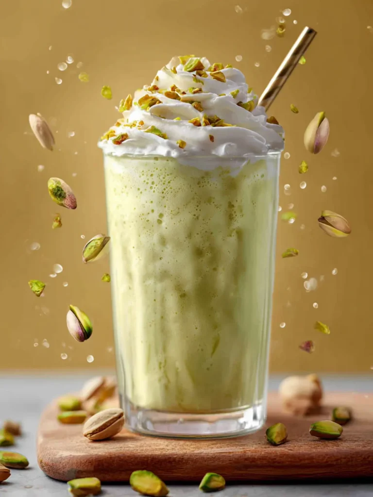 tarbucks Pistachio Frappuccino Copycat (Creamy & Not Too Sweet) First Image