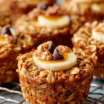 Baked Oatmeal Cups with Banana First Image