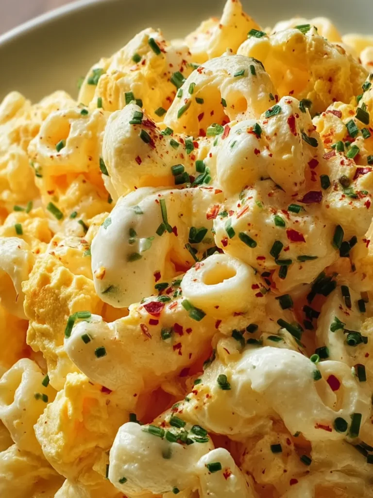 Creamy Classic Egg Macaroni Salad First Image