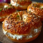 Easy High Protein Cottage Cheese Bagels First Image