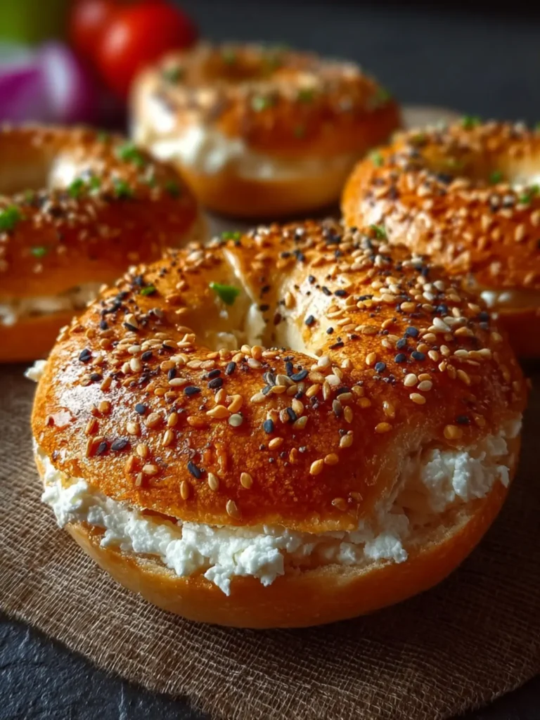 Easy High Protein Cottage Cheese Bagels First Image