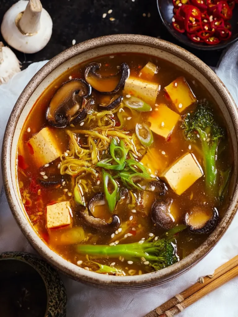 Easy Tofu Soup (30-Minutes in One-Pot) First Image