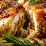 French Onion Stuffed Chicken First Image