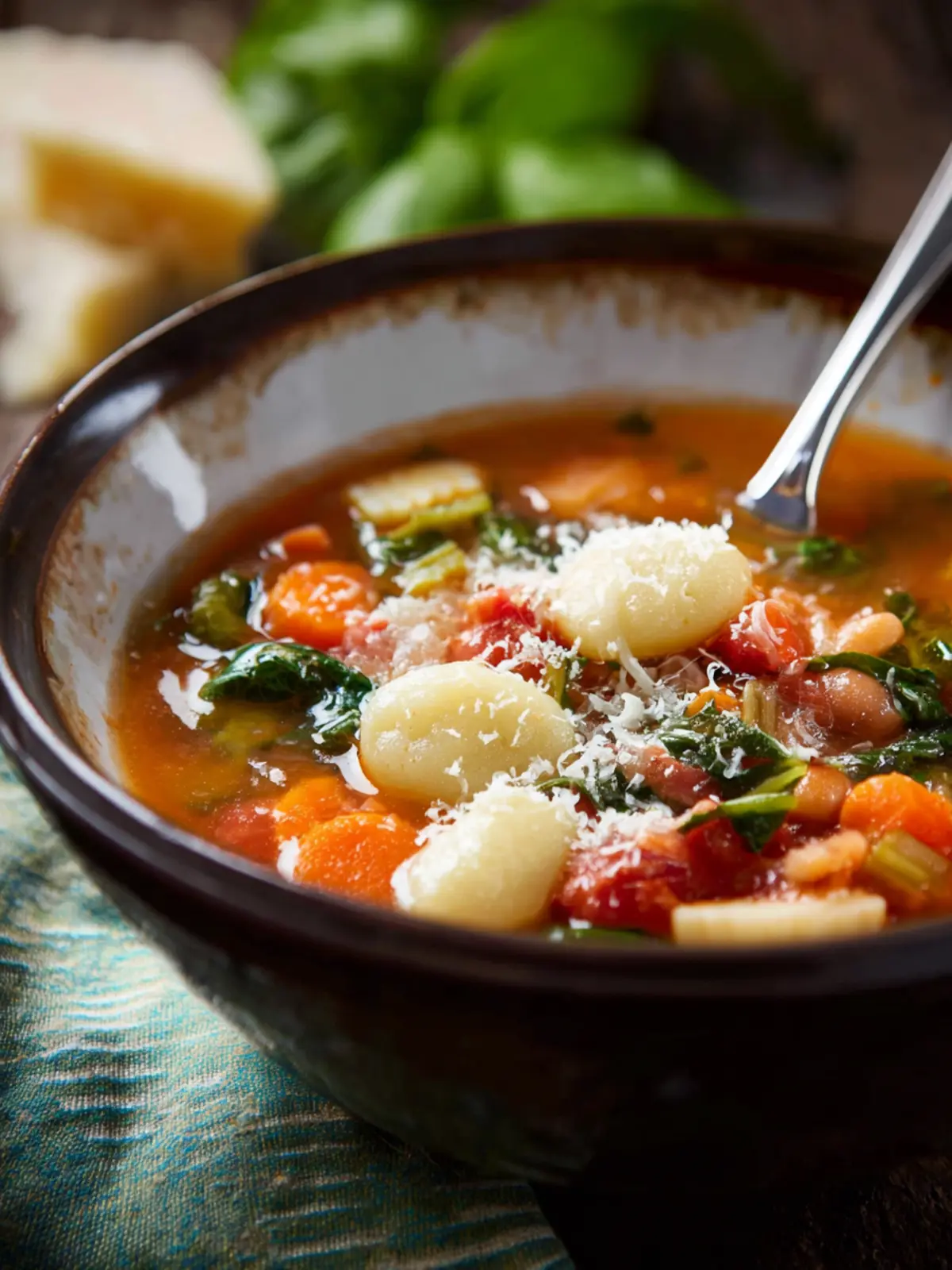 Minestrone with Gnocchi: The Cozy, Comforting Bowl You Crave