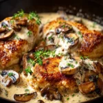 One-Pan Creamy Mushroom Chicken First Image