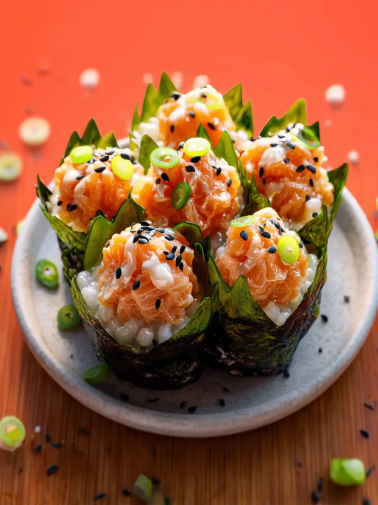 Salmon Sushi Cups First Image